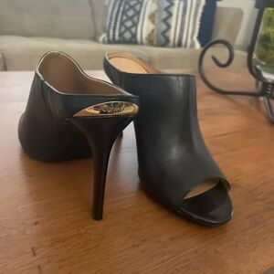 Calvin Klein Nola Stilettos.Black heels.  Peep toe, easy to wear and comfy. NWOT